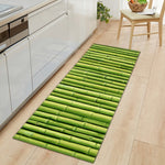 Long Kitchen Mat Flannel Floor Mat Carpet Bamboo grass Home Doormat Morden Rug Bedroom Living Room Bath Floor Mats Tatami Tapete