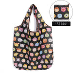 Reusable Eco-Friendly Grocery Foldable Shopping Bags Small Size Premium Quality Slight Duty Folding Tote Bag With Handle