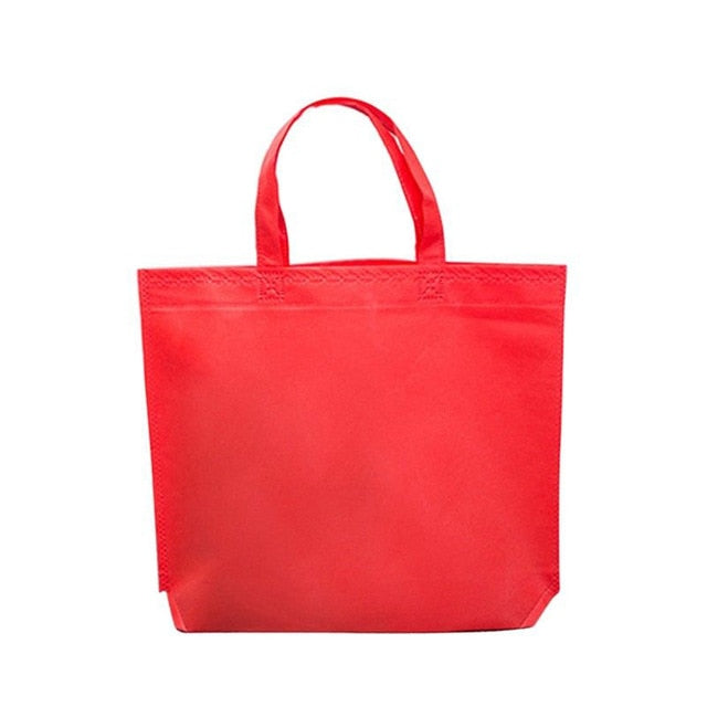 Reusable Shopping Bag Foldable Tote Grocery Bag Large Capacity Non-Woven Travel Storage Eco Bags Women Shopping Handbag