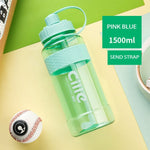 1L 2L 3L Large Capacity Sports Water Bottles Portable Plastic Outdoor Camping Picnic Bicycle Cycling Climbing Drinking Bottles