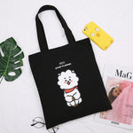 2020 Women's Canvas Shoulder Bags Woman Cotton Shopping Bags Handbag Casual Tote Bags Ladies Bolsa Reutilizable Shopper Eco Bags