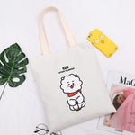 2020 Women's Canvas Shoulder Bags Woman Cotton Shopping Bags Handbag Casual Tote Bags Ladies Bolsa Reutilizable Shopper Eco Bags