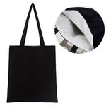 Universal Shopping Bag Large Capacity Cotton Blend Solid Tote Eco Freindly Multipurpose Reusable Natural Storage School #734