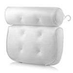 SPA Bath Pillow with Suction Cups Neck and Back Support Headrest Pillow Thickened for Home Hot Tub Bathroom Cushion Accersories