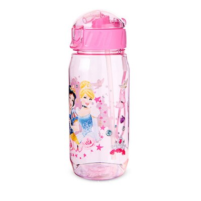 Eco-friendly Kids Drinking Cartoon Water Bottles BPA Free Tritan Straw Children Bottle Children Kettle Portable Sports Bottle