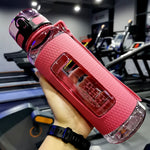 UZSPACE Sport Water Bottles Portable Gym anti-fall Leak-proof large Capacity fitness Kettle Tritan Plastic Drink bottle BPA Free