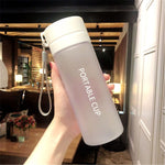 800ml/600ml Large Capacity Sports Fruit Lemon Juice Drinking Bottle Infuser Clear Portable Plastic Water Bottle