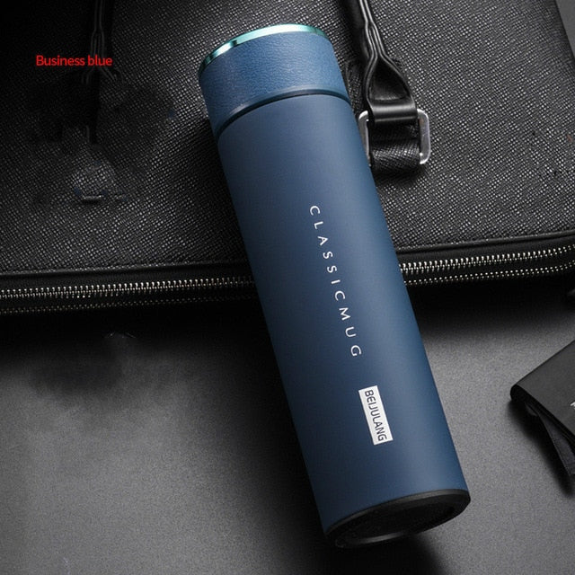 500ML Thermos Vacuum Flasks Temperature Display 304Stainless Steel My Hot Water Bottle Travel Coffee Mug Tea Milk Mug Thermo cup