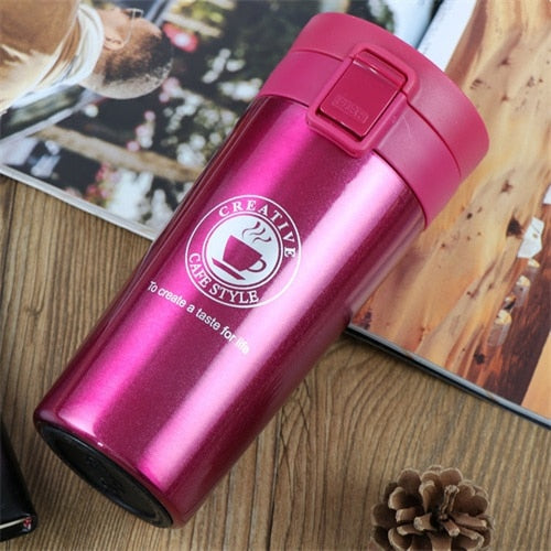 ZOOOBE Thermos Coffee Mug Double Wall Stainless Steel Tumbler Vacuum Flask bottle thermo Tea mug Travel thermos mug Thermocup