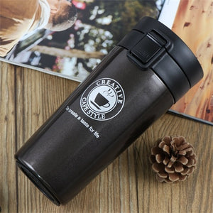 ZOOOBE Thermos Coffee Mug Double Wall Stainless Steel Tumbler Vacuum Flask bottle thermo Tea mug Travel thermos mug Thermocup