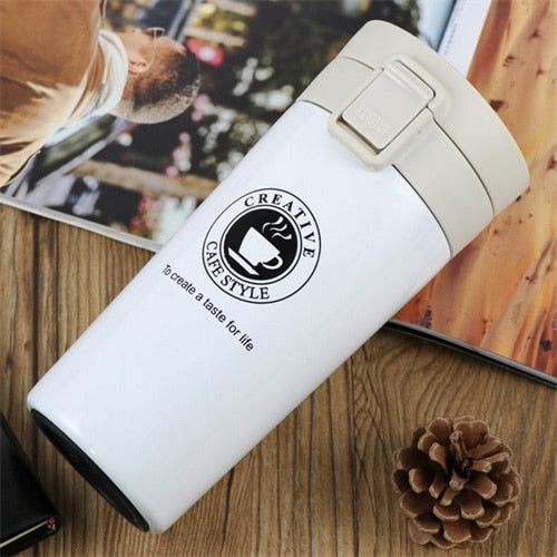 ZOOOBE Thermos Coffee Mug Double Wall Stainless Steel Tumbler Vacuum Flask bottle thermo Tea mug Travel thermos mug Thermocup