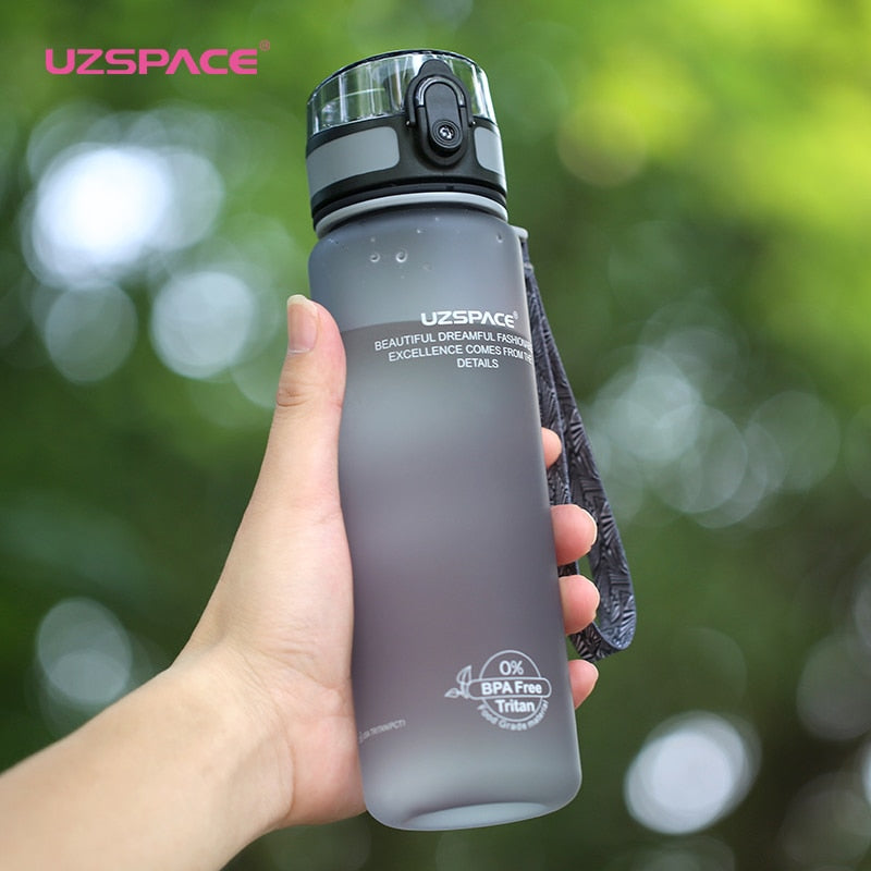 Hot Sports Water Bottle 500ML 1000ML Protein Shaker Outdoor Travel Portable Leakproof Drinkware Plastic My Drink Bottle BPA Free