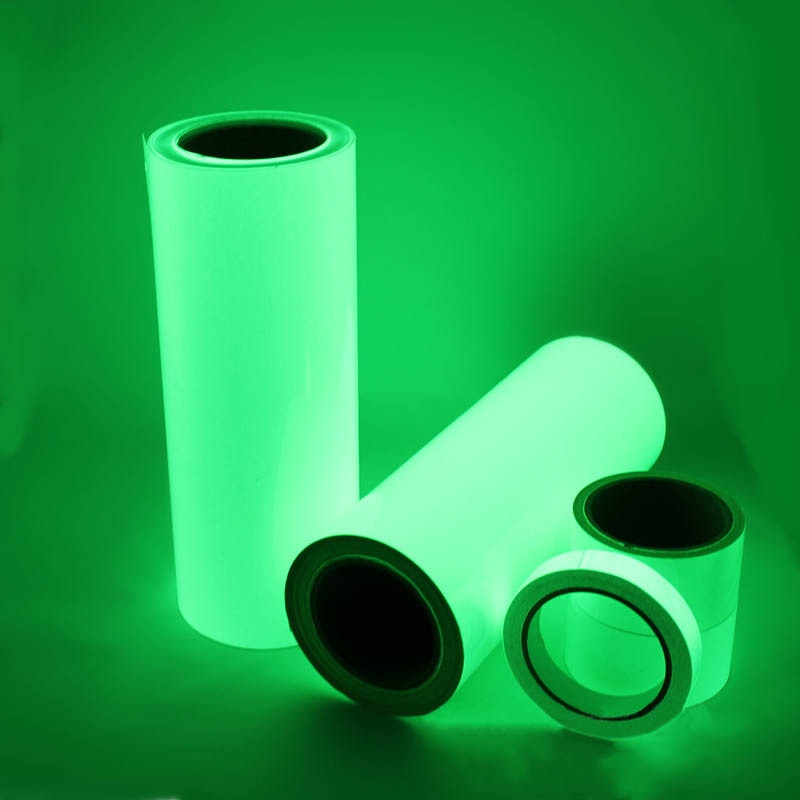 3M Portable Eco-friendly Warning Security Tapes PET Glow In The Dark Green Luminous Tape Self-adhesive Multifunction