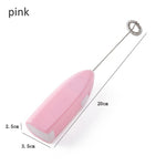 1pc Milk Drink Coffee Whisk Mixer Electric Egg Beater Frother Foamer Mini Handle Stirrer Practical Kitchen Cooking Tool