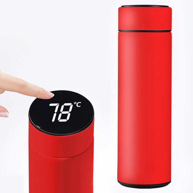 Intelligent Stainless Steel Thermos Bottle Cup Temperature Display Vacuum Flasks Travel Car Soup Coffee Mug Thermos Water Bottle