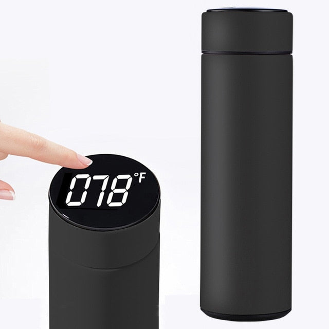 Intelligent Stainless Steel Thermos Bottle Cup Temperature Display Vacuum Flasks Travel Car Soup Coffee Mug Thermos Water Bottle