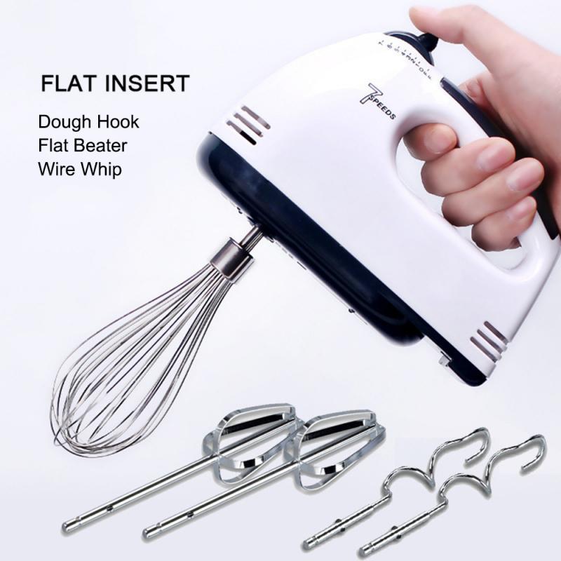 Eggbeater 220V Electric 7 Speed Electric Hand Mixer Whisk Handheld Egg Beater Food Whisk Mini Blenders Kitchen Egg Food Mixer